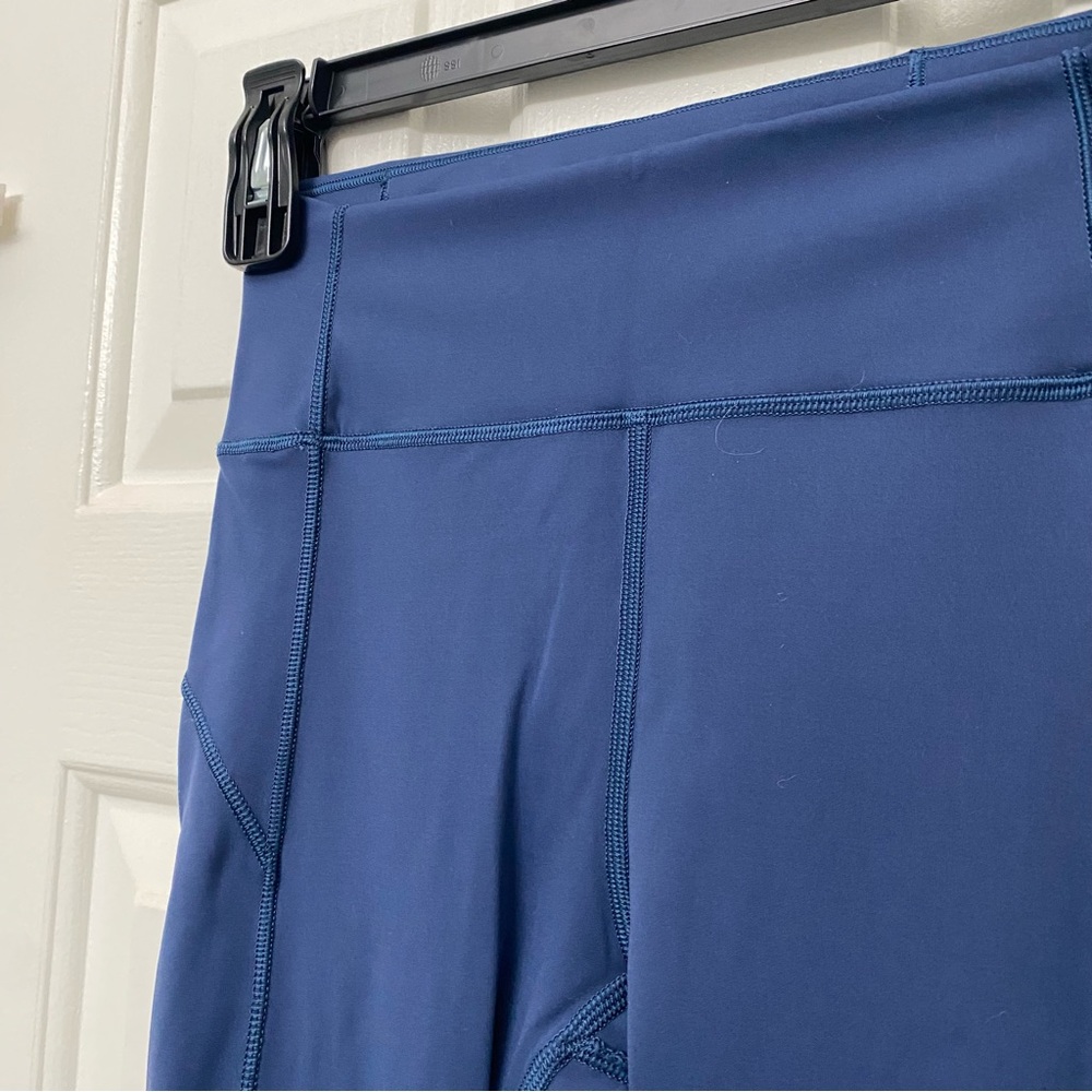 Blue Lululemon leggings Luxtreme material